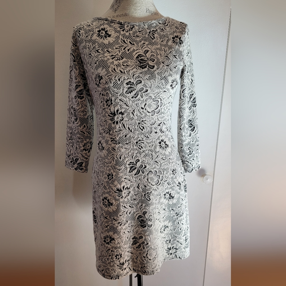 Floral Jersey Knit Dress